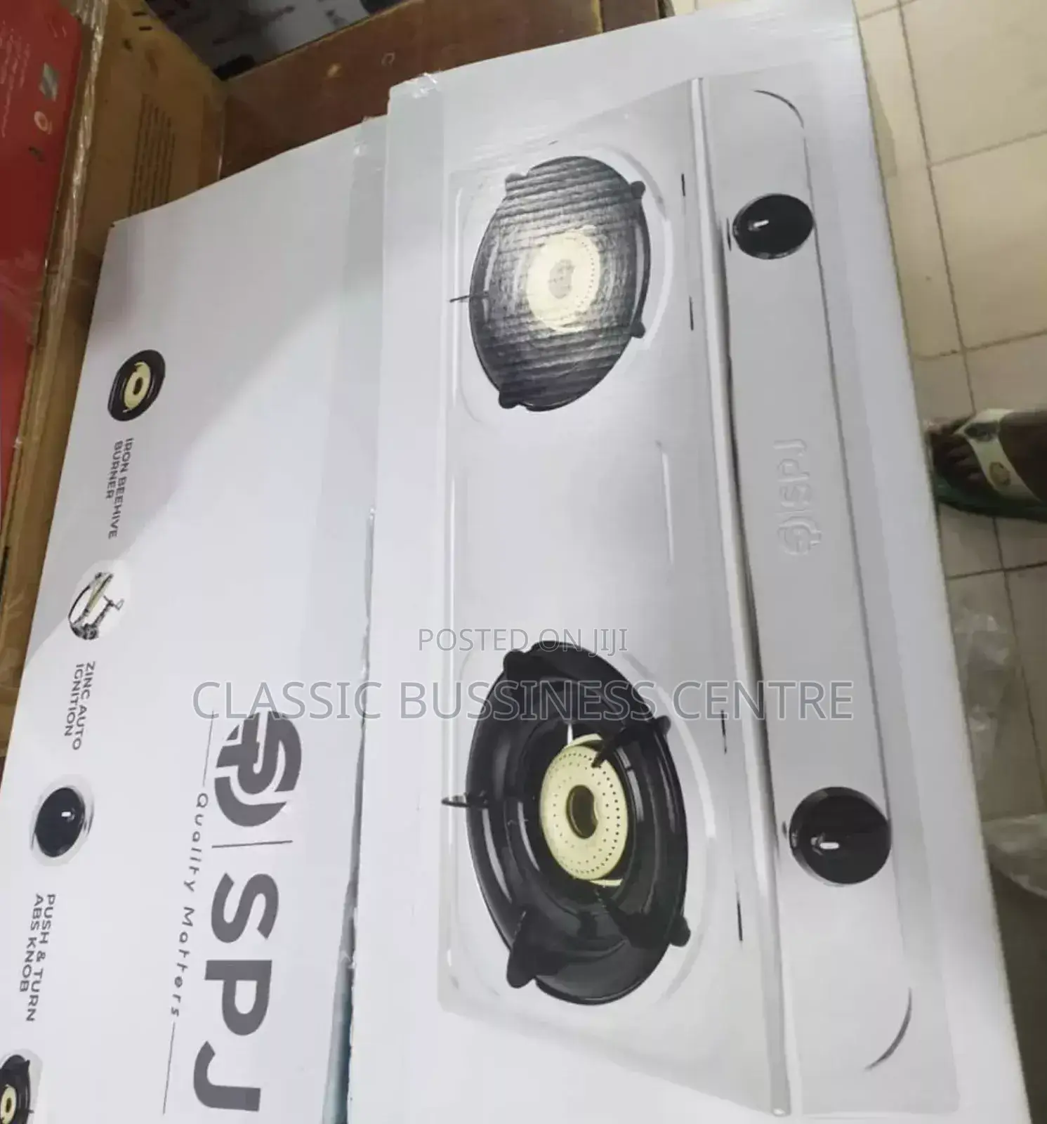 SPJ Double Gas Burner / Gas Stove