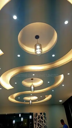 Gpysum Wow Ceiling Done in Lubowa