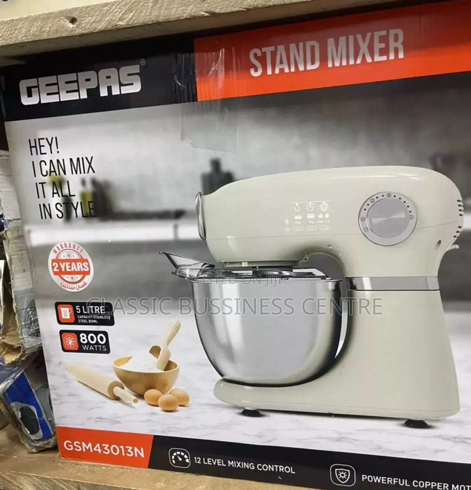 Geepas Stand Mixer 5l