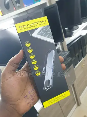 TYPE-C to HDTV HUB 8 in 1 00
