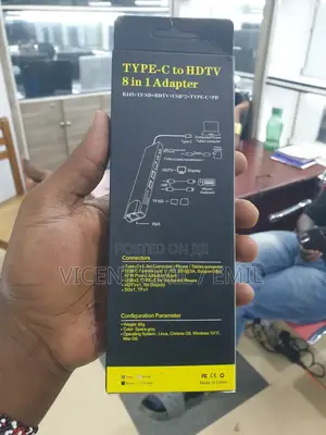 TYPE-C to HDTV HUB 8 in 1 00