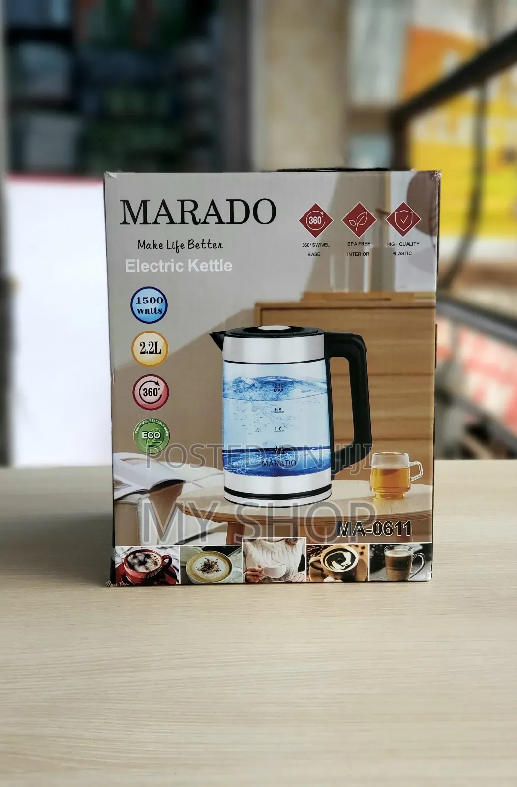 Glass Kettle Ma-0611