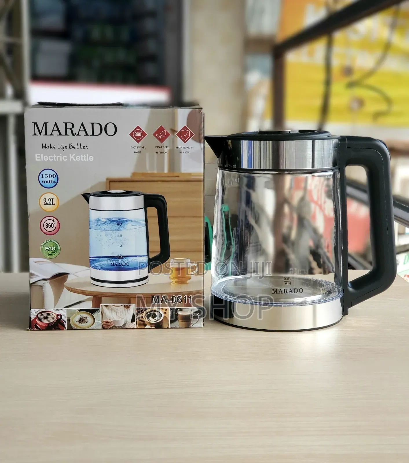 Glass Kettle Ma-0611