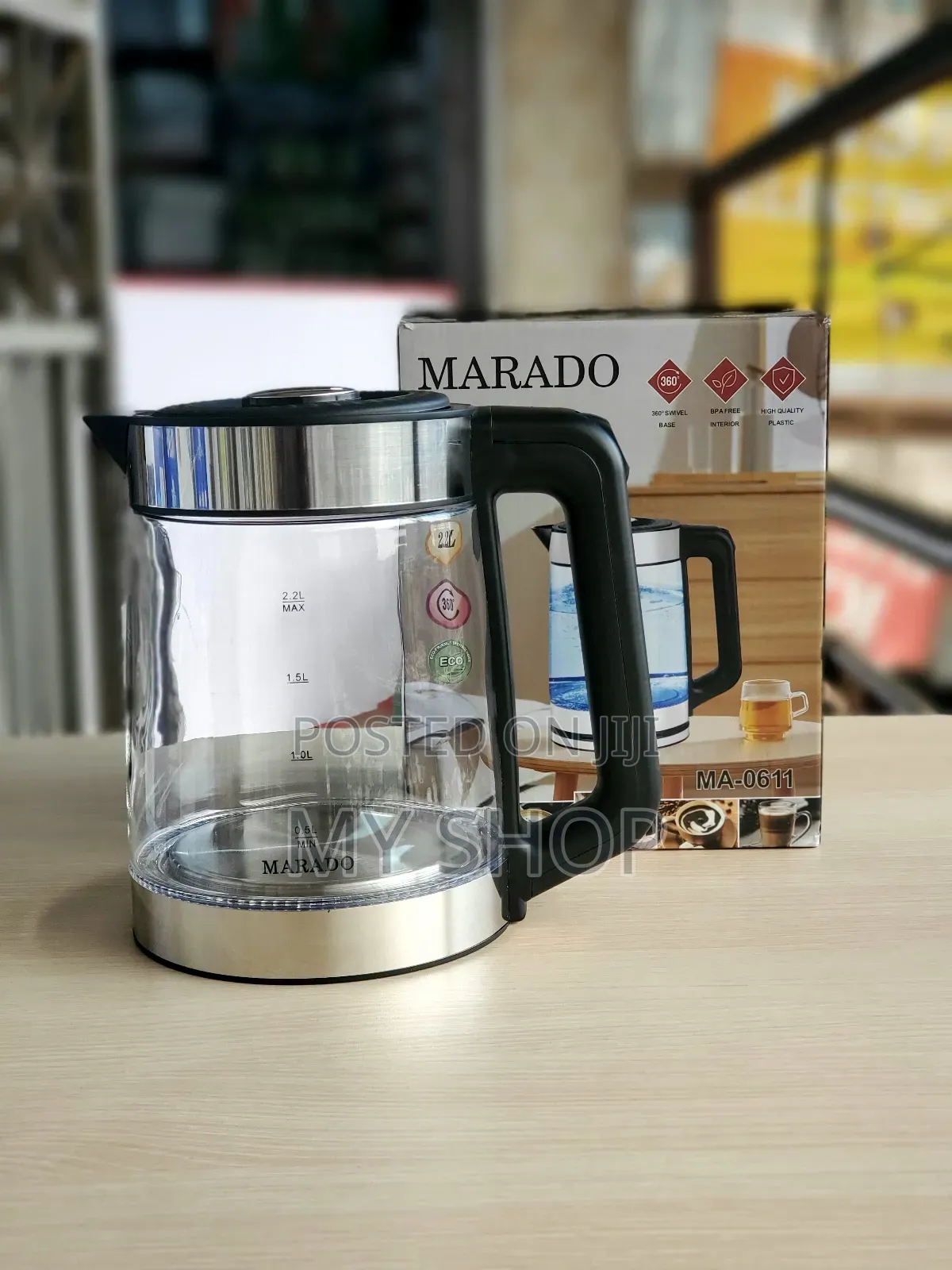 Glass Kettle Ma-0611