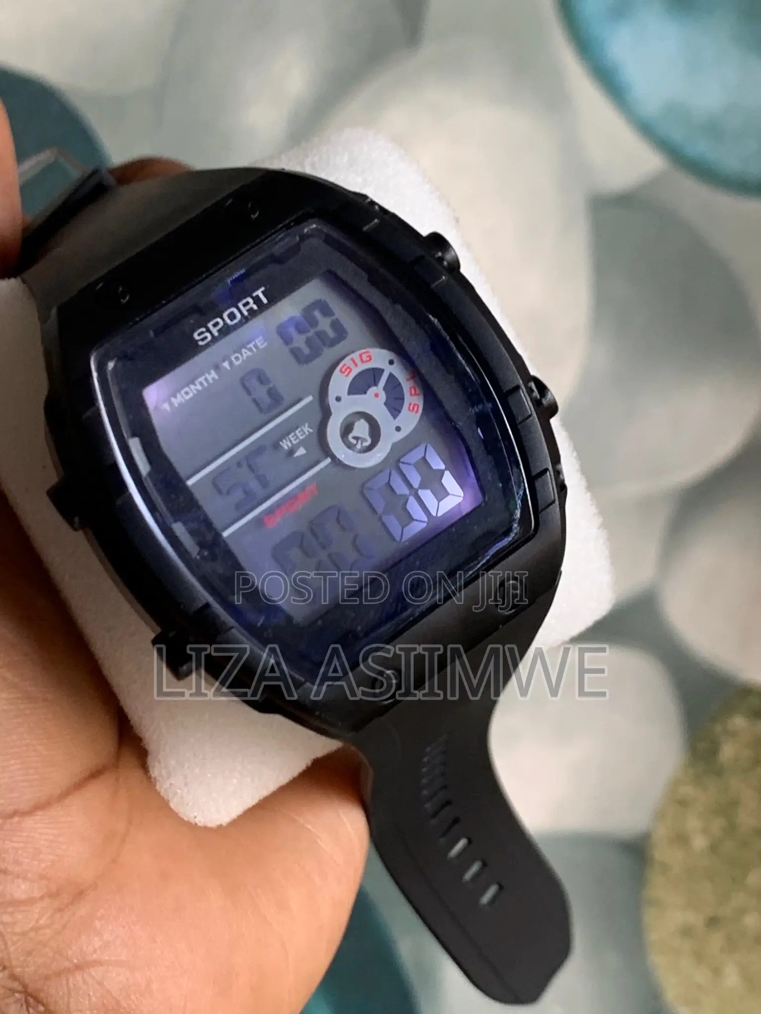 Sport Square Men’S Digital Watches
