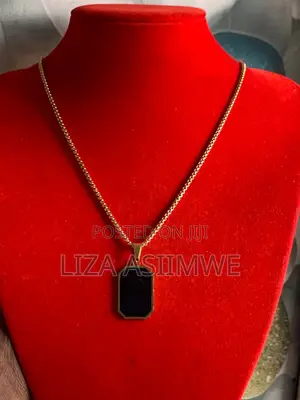 Stylish Geometric Square Necklace for Men