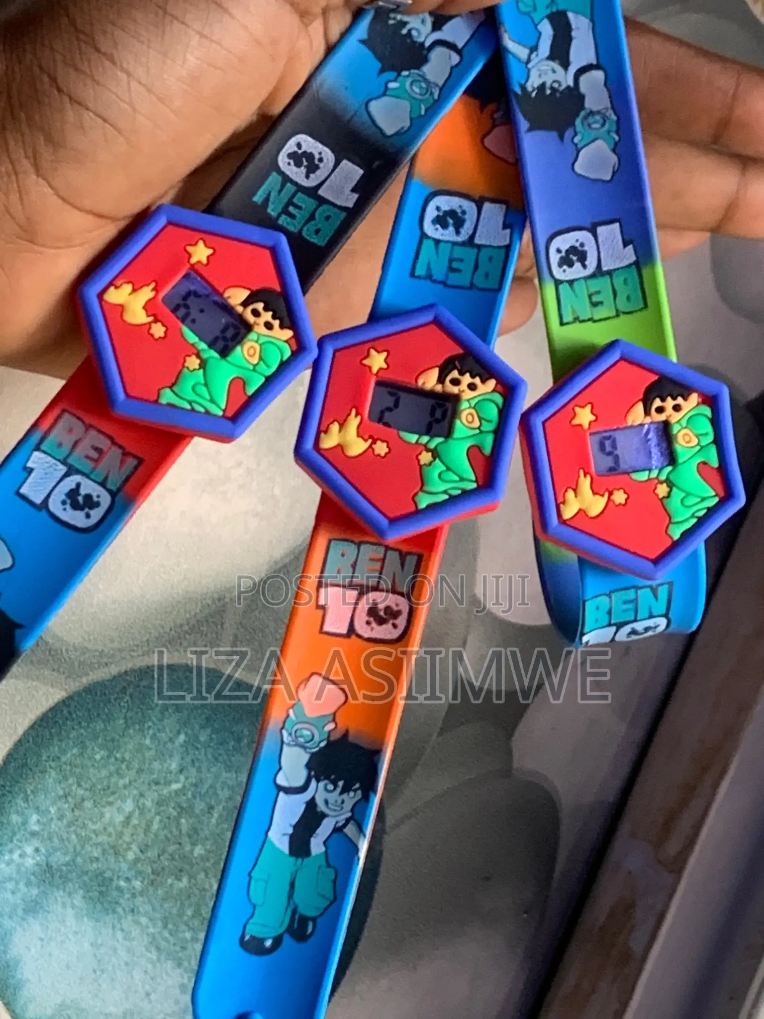 Kids Ben 10 Wrist Flexible Watches