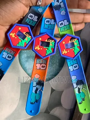 Kids Ben 10 Wrist Flexible Watches