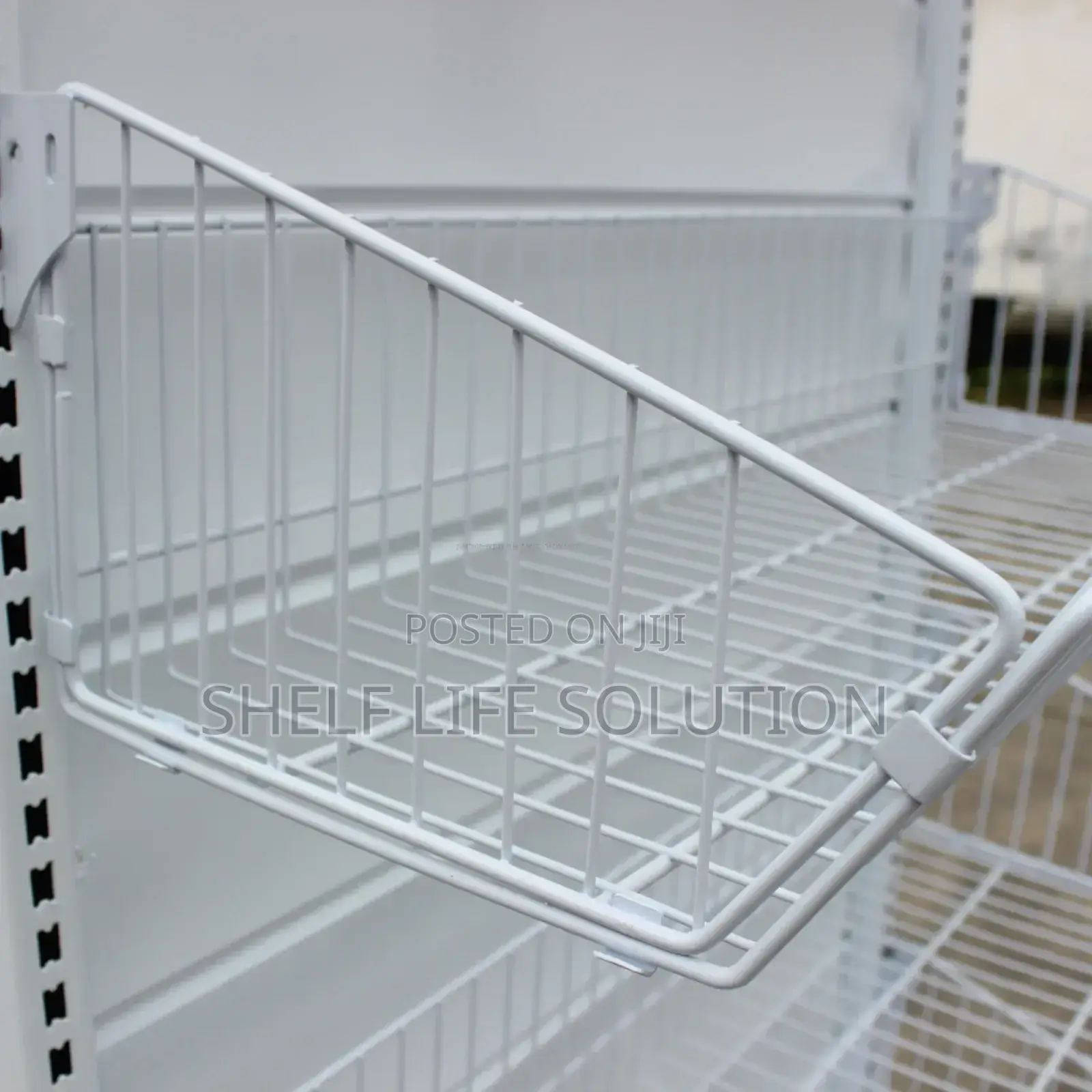 Supermarket Shelf Wire Mesh Hanging Basket