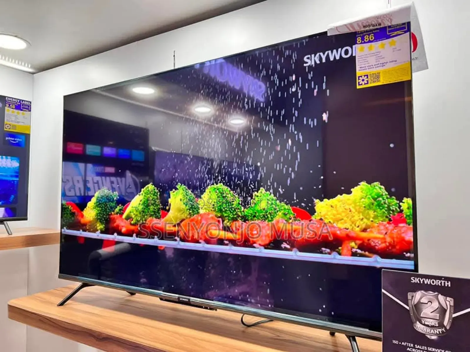 Skyworth 86 Inch Uhd Smart Google Tv - Voice Control-