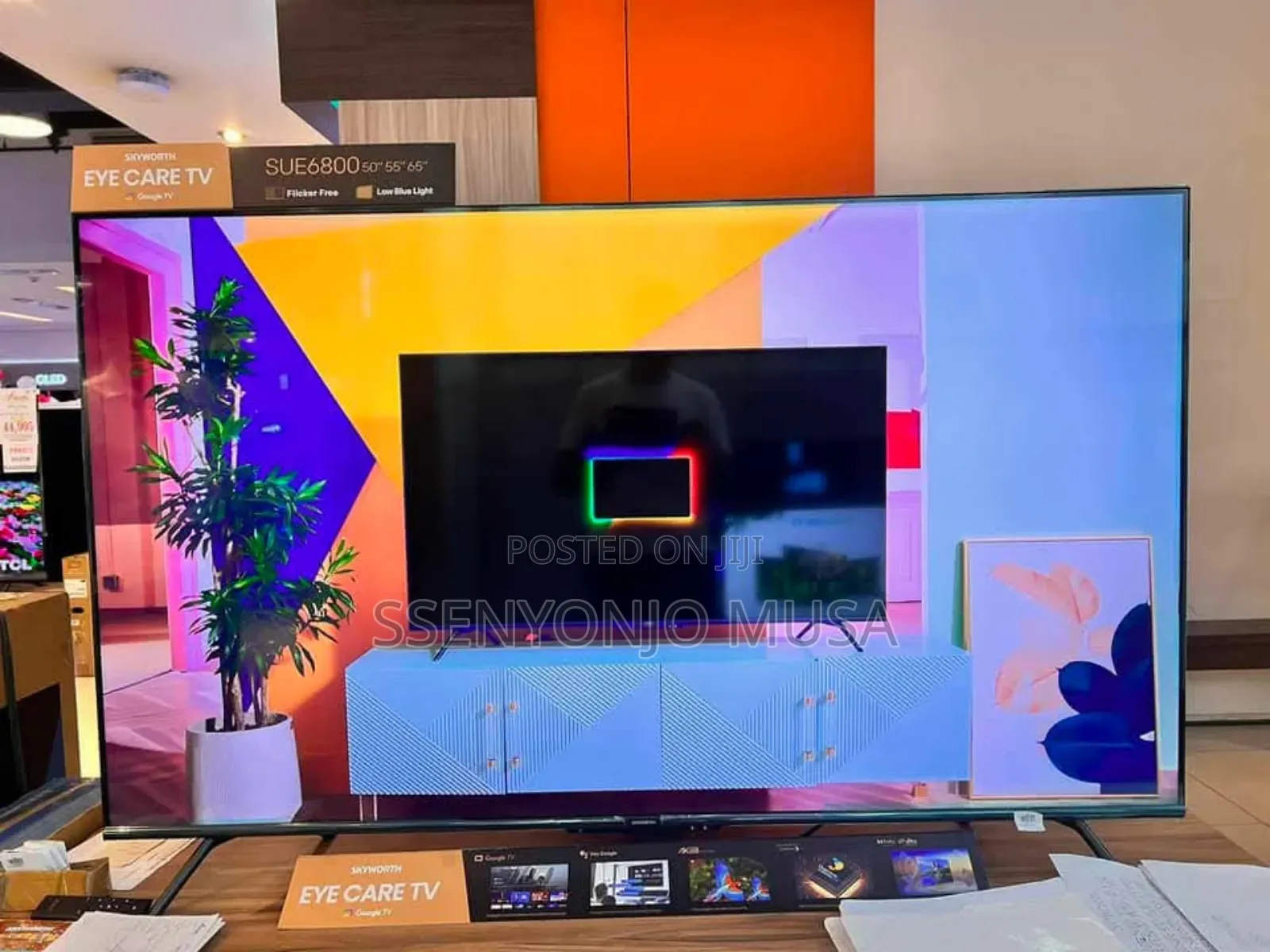 Skyworth 86 Inch Uhd Smart Google Tv - Voice Control-