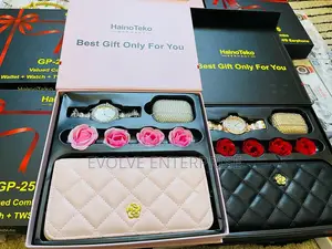 Haino Teko GP-25 Valued Combo Wallet + Watch + Earphone