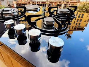 Built in Pixels Gas Hob 60cm Black Glass
