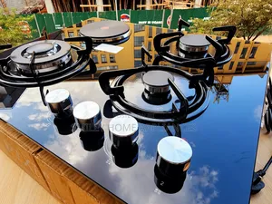 Built in Pixels Gas Hob 60cm Black Glass