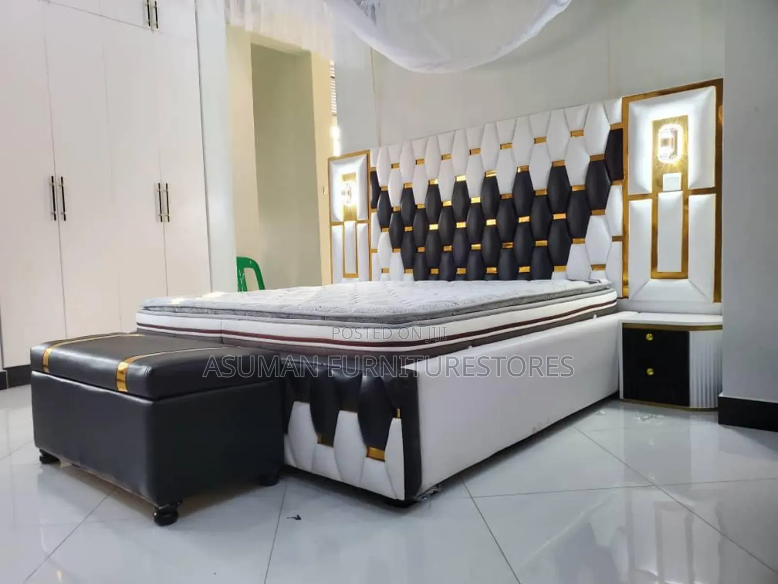 Dressed Bed of 6x6ft Call Us On