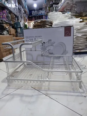 Binca Aluminum Dish Rack With 2-Tiers