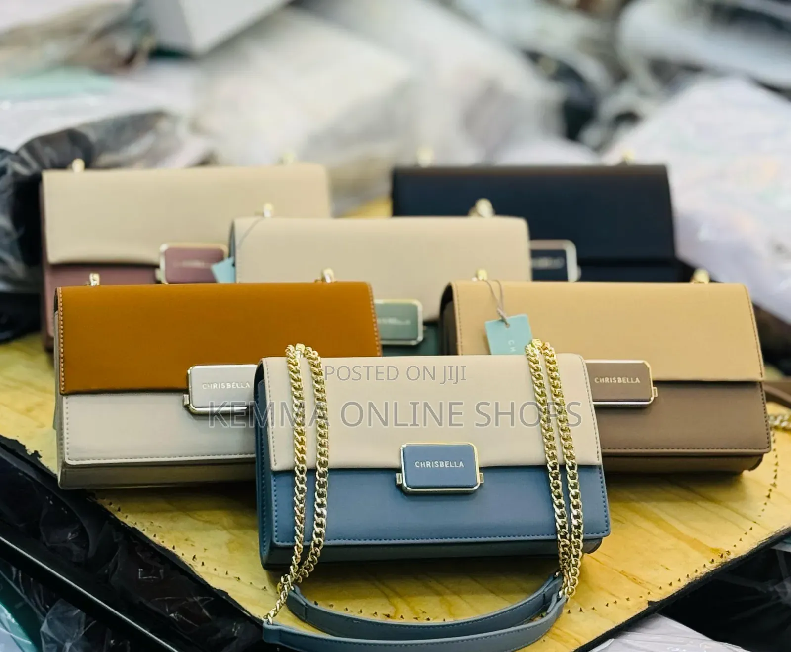 Chris Bella Chain Strap Shoulder Bag