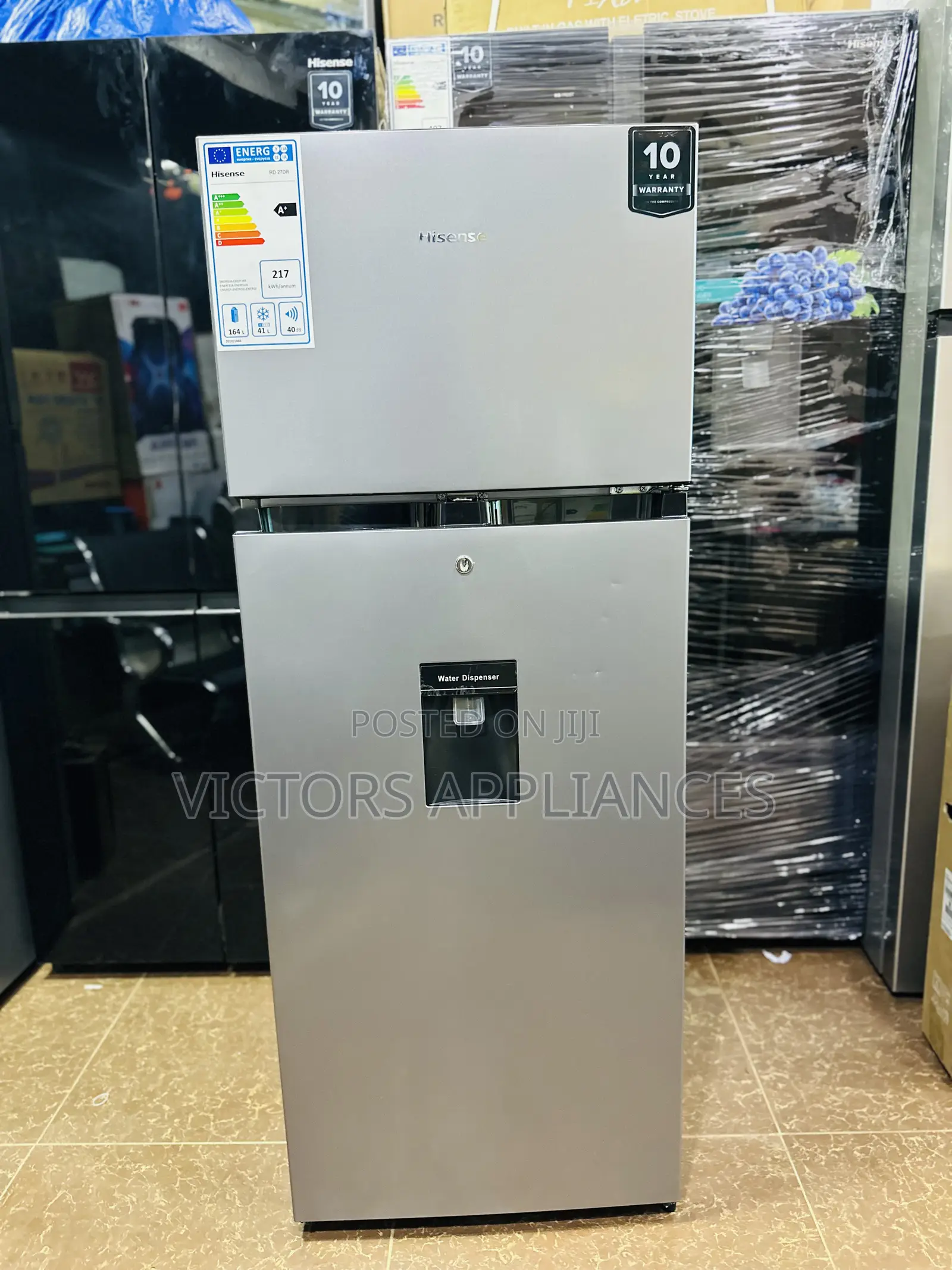Hisense Refrigerator With Water Dispenser 270l