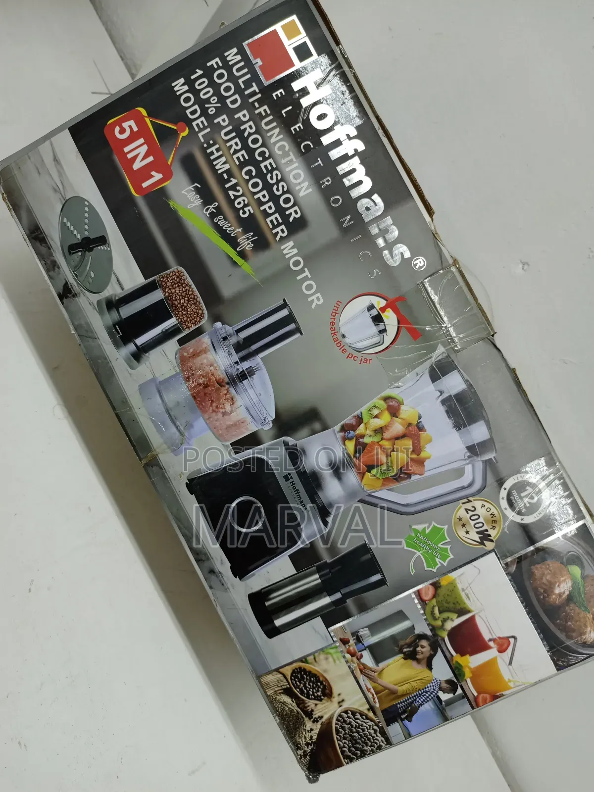 Hoffmans 5in1 Multifunction Blender