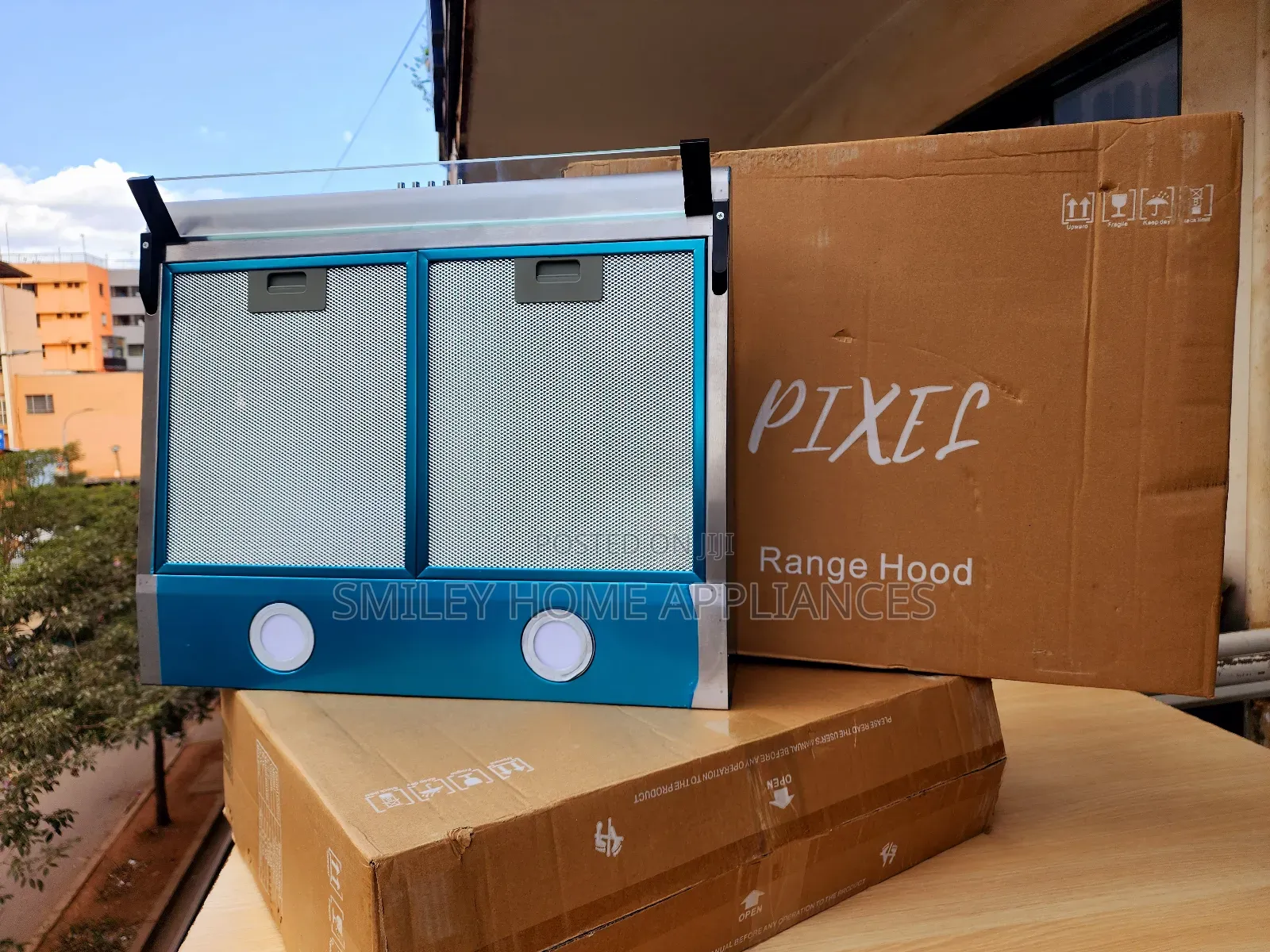 Stainless Steel Pixel Cooker Hood