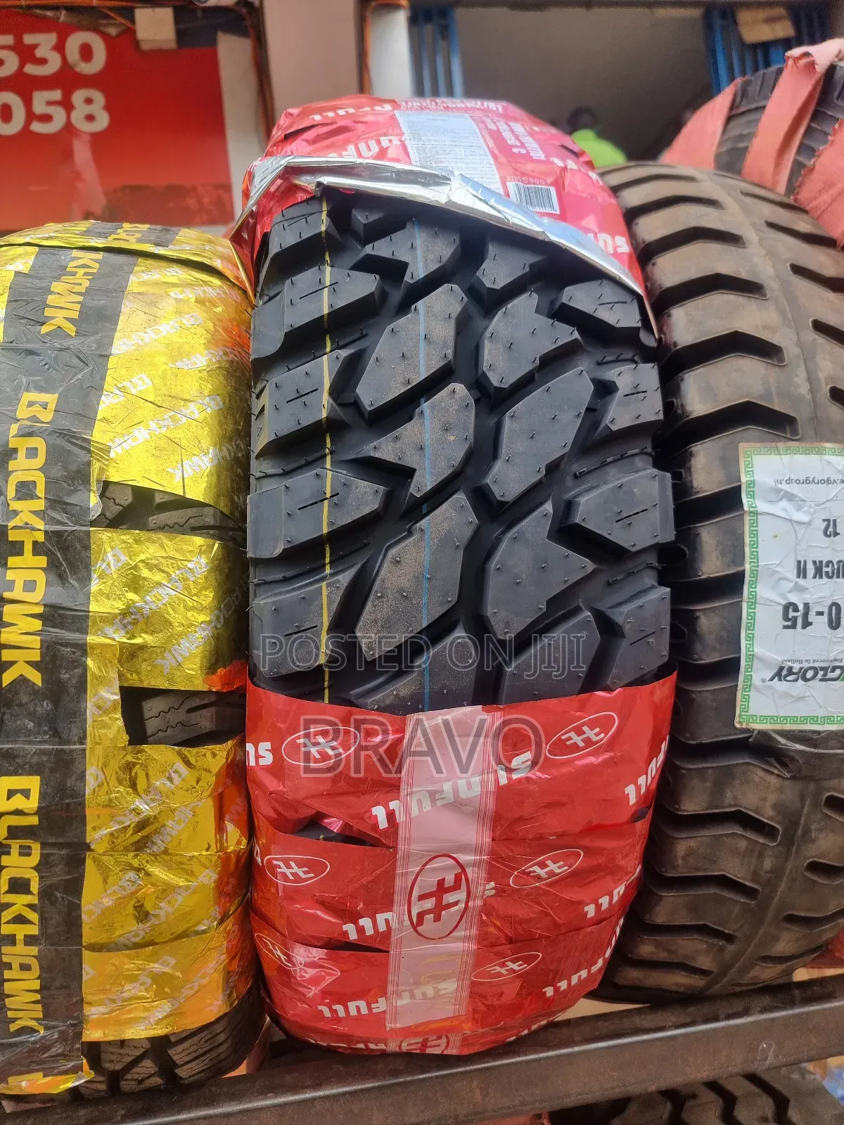 31x10.50R15, Mudgrip Tyres for Land Cruiser.