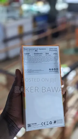 New Tecno Spark 30C 128 GB Black