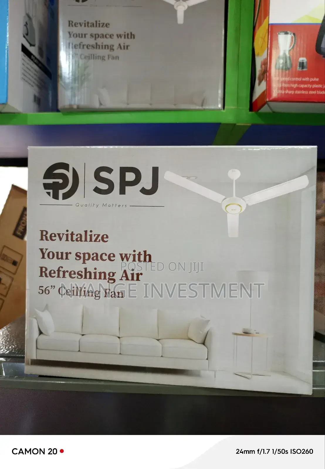 SPJ Ceiling Fan 56 Inches