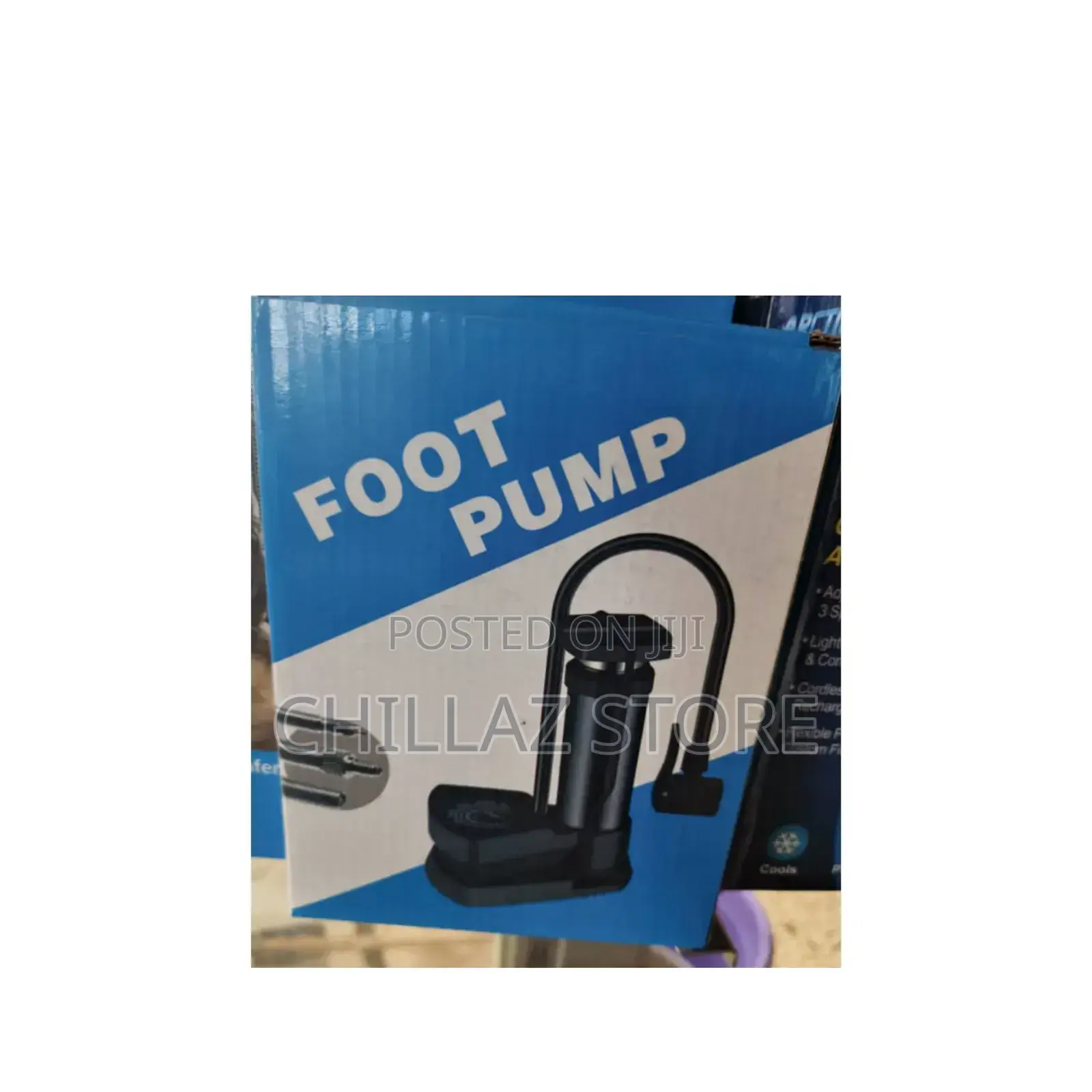 Manual Foot Pump.