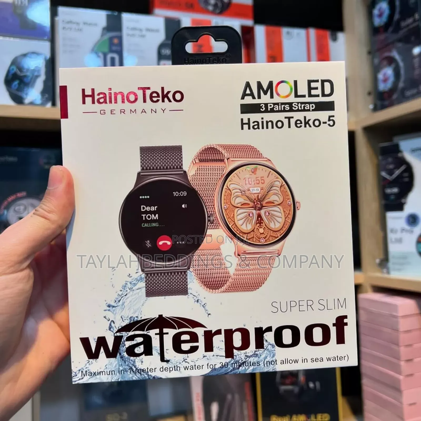 Haino Teko-5 Waterproof Super Slim Smart Watch