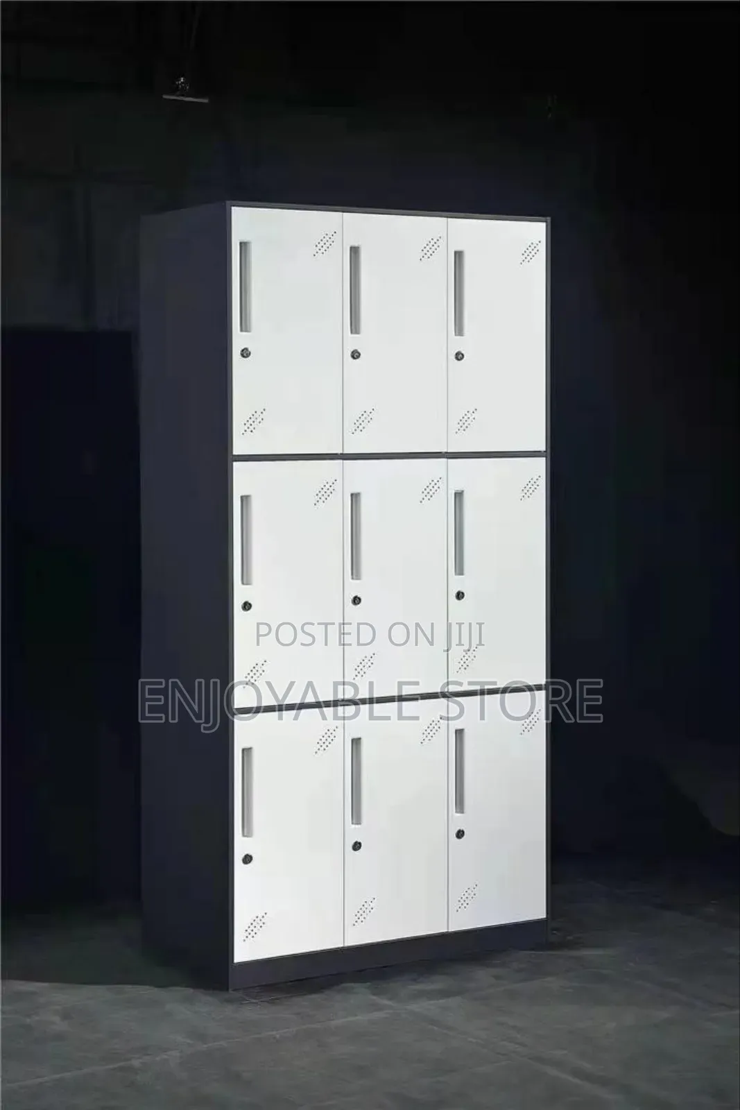 Office Lockers Metal Safe Lockers 9 Shelves
