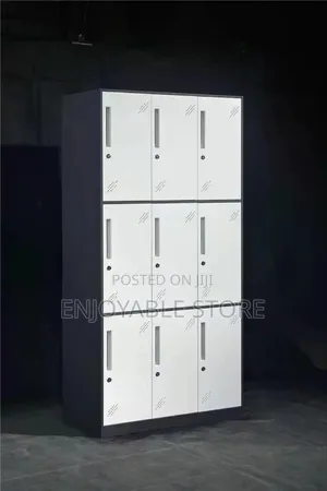 Photo - Office Lockers Metal Safe Lockers 9 Shelves