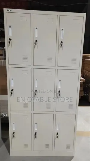 Office Lockers Metal Safe Lockers 9 Shelves