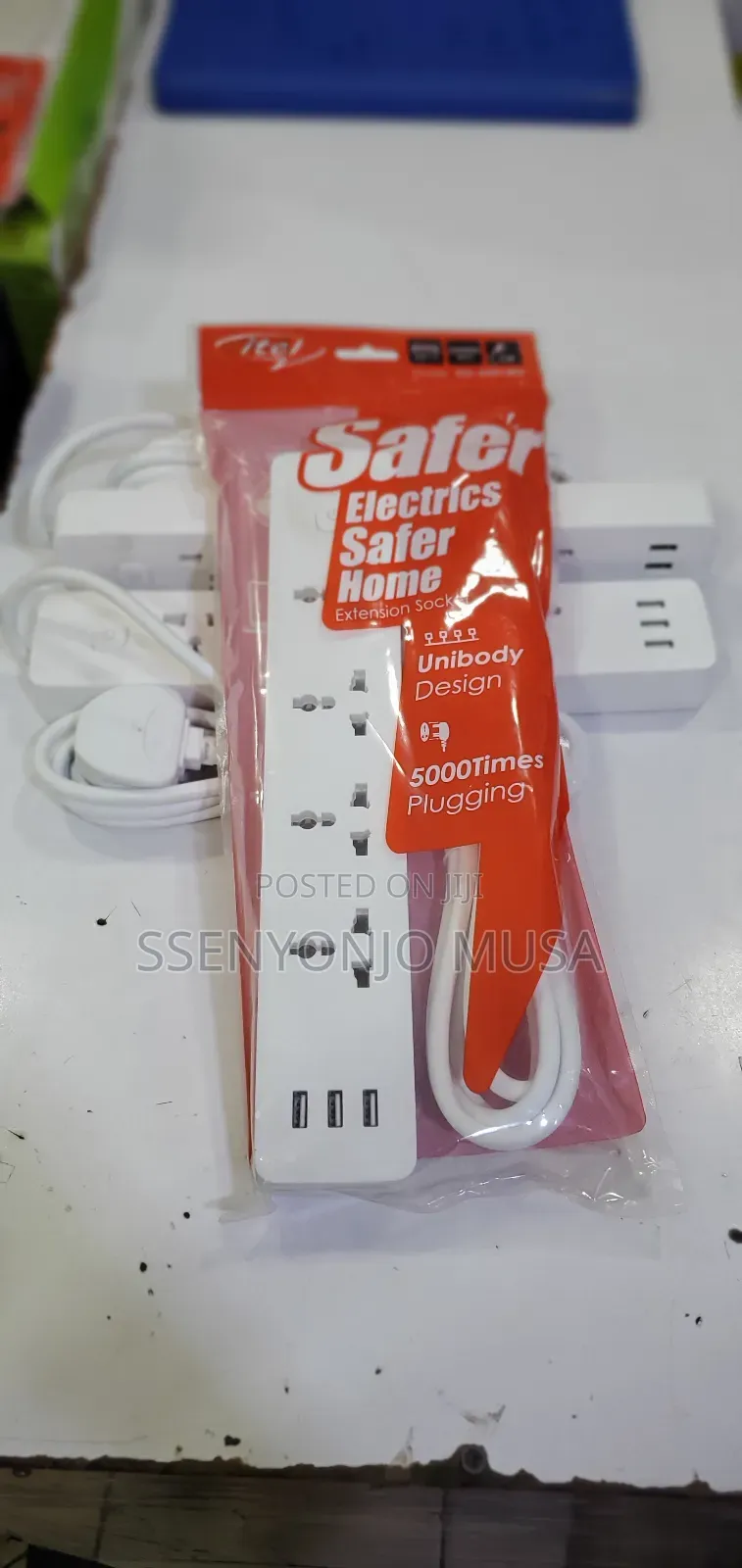 Itel 3M Moche ISU-6421WU Extension Socket - Safer Electrics-