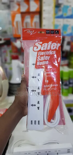 Itel 3M Moche ISU-6421WU Extension Socket - Safer Electrics-