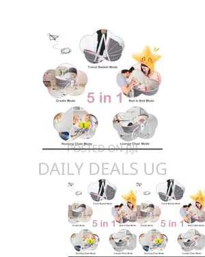 Adjustable 5 in 1 Baby Swing Chair