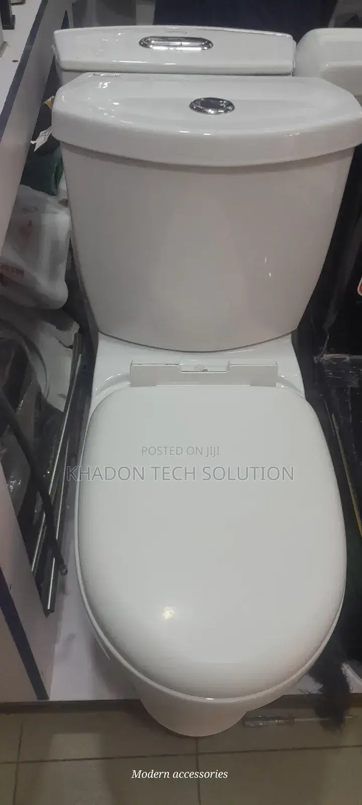 Complete Blossom P Press Toilet