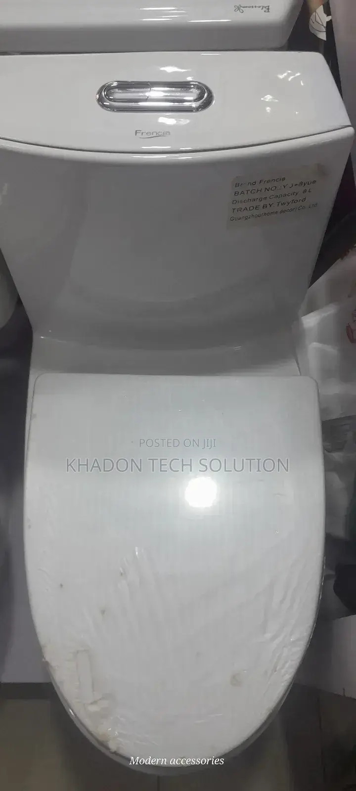 Complete Francis P And S Press Toilet