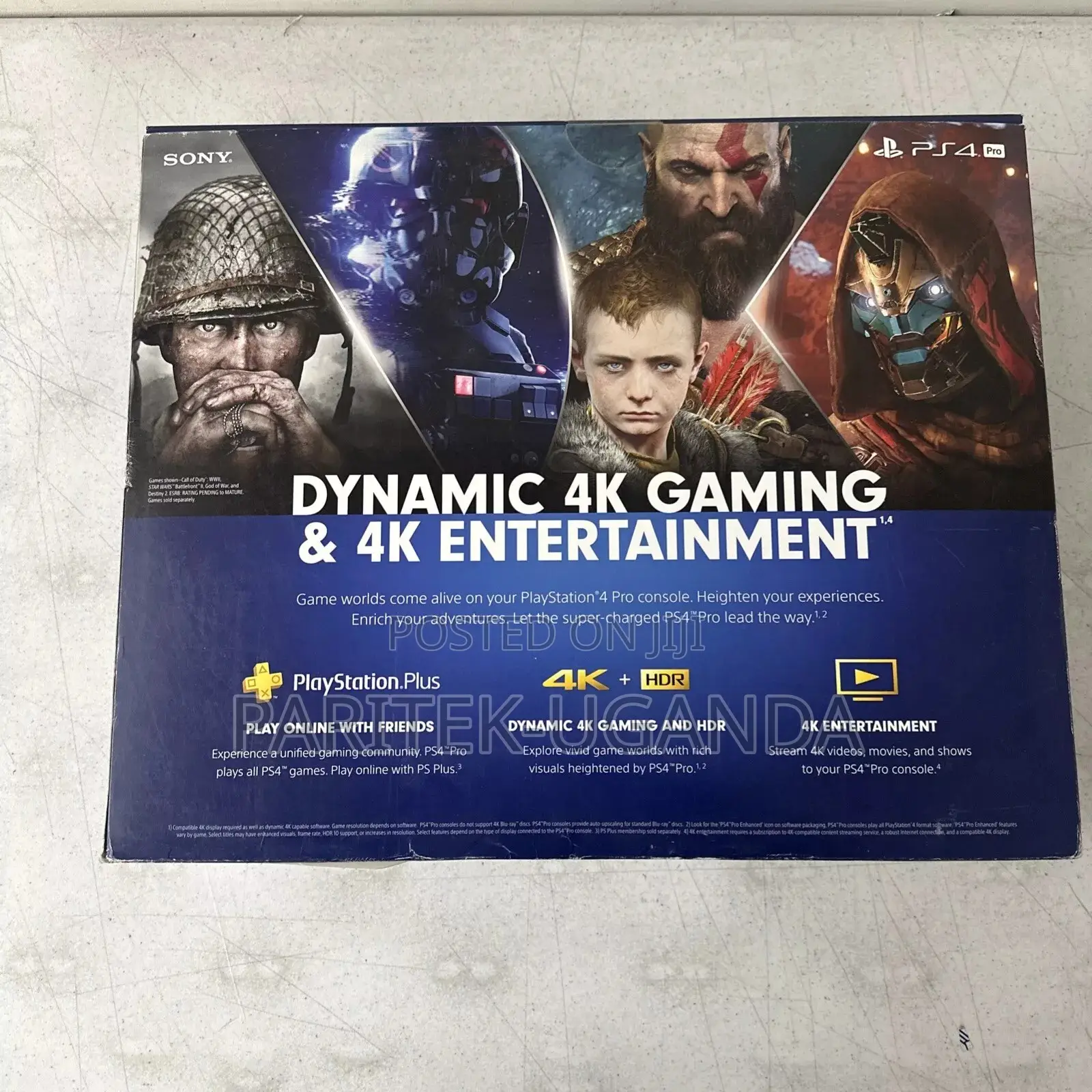 Sony Playstation 4 Pro 1TB Console - Black