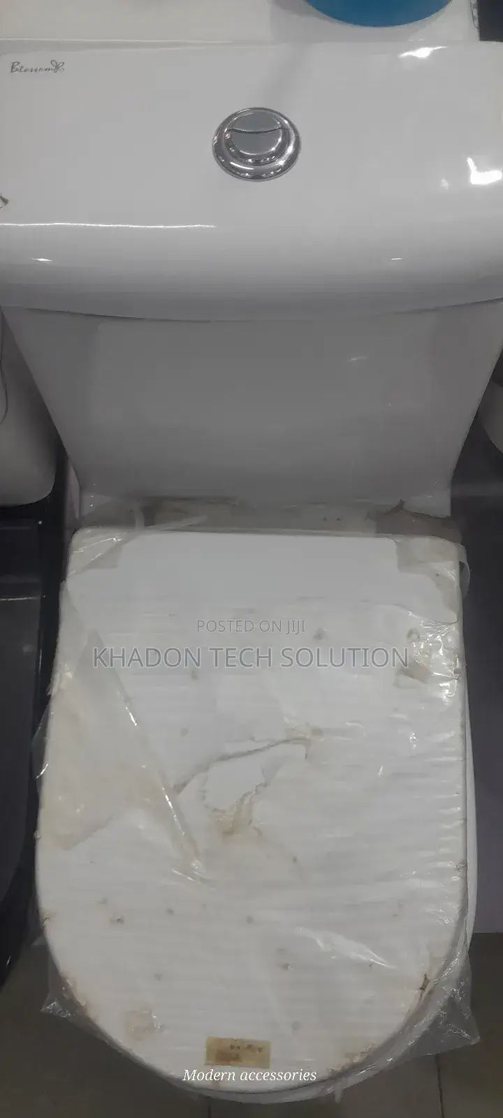 Complete Frencia Combined Press Toilet P Type