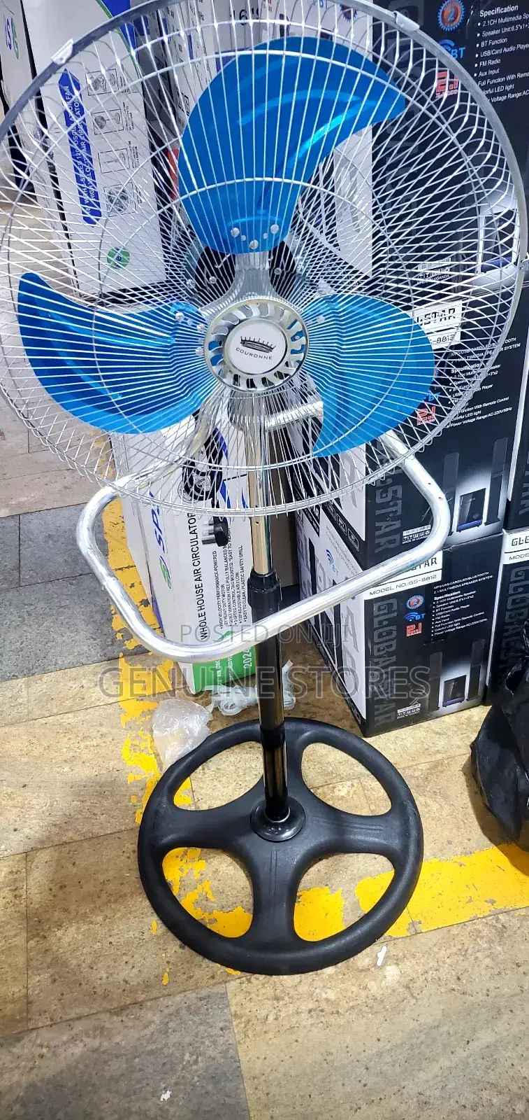 Metallic Stand Fan / 16 Inches