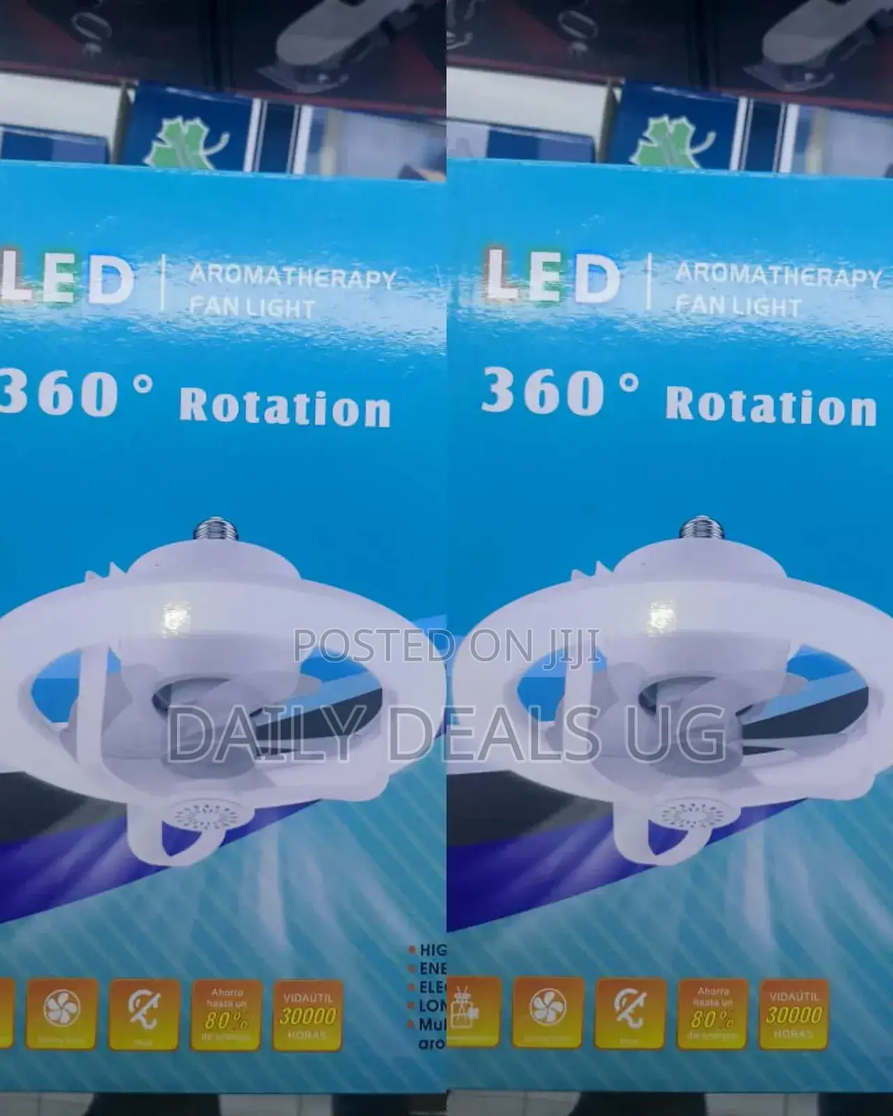 Rotating Fan Light