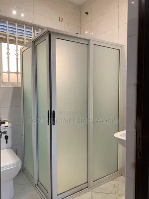 L Shape Aluminum Shower Cabin Munyonyo