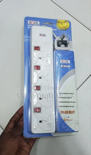 BORL BL-144 Electric Surge Protector -4-Level,2500W,3m Line