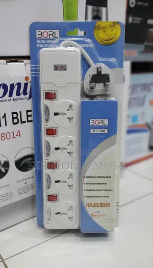 BORL BL-144 Electric Surge Protector -4-Level,2500W,3m Line