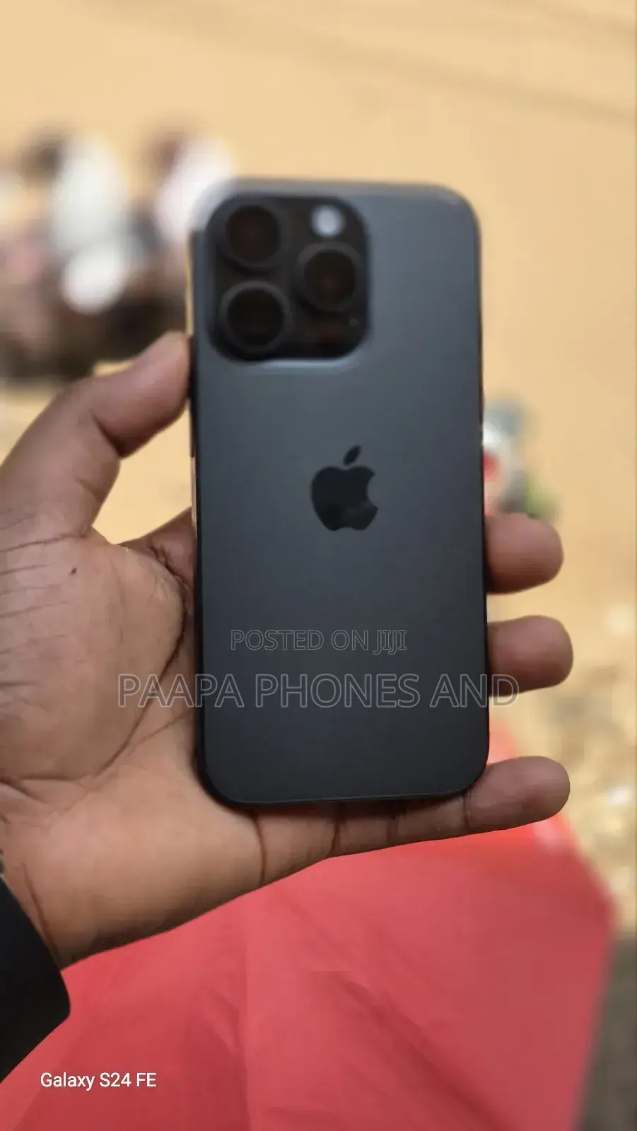 Apple iPhone 15 Pro 256 GB Black