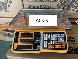 ACS 40kg D=5g Digital Price Computing Tabletop Scale