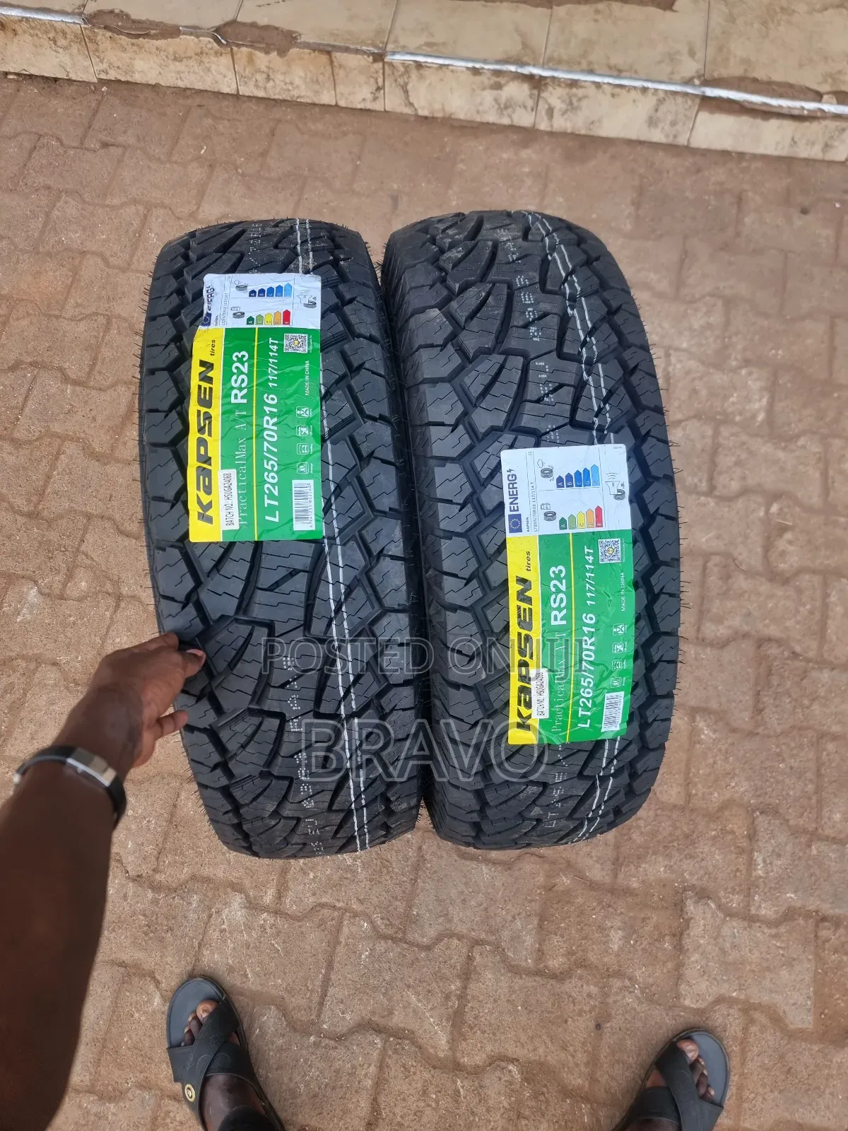 265/70r16 Kapsen Tires With (8PLY)