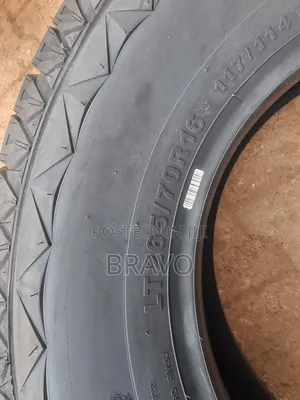 Tyres Size 16 With White Wall .