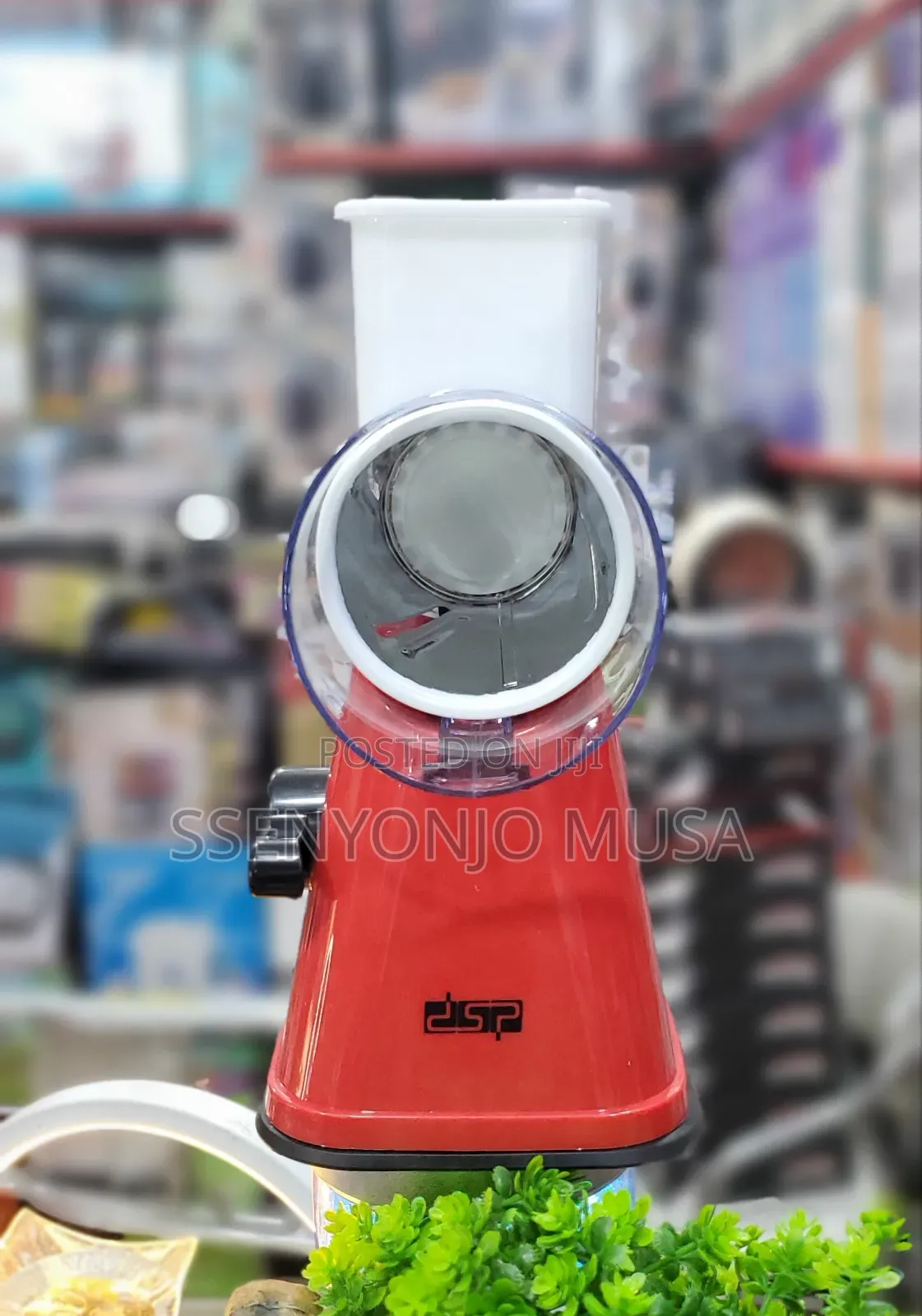 DSP Professional 3-in-1 Manual Food Processor Kj3052-Natural