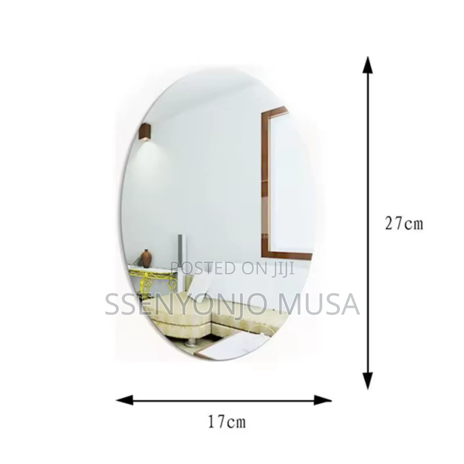 4pcs 3d Mirror Wall Stickers - Self-Adhesive, Flexible, Art-